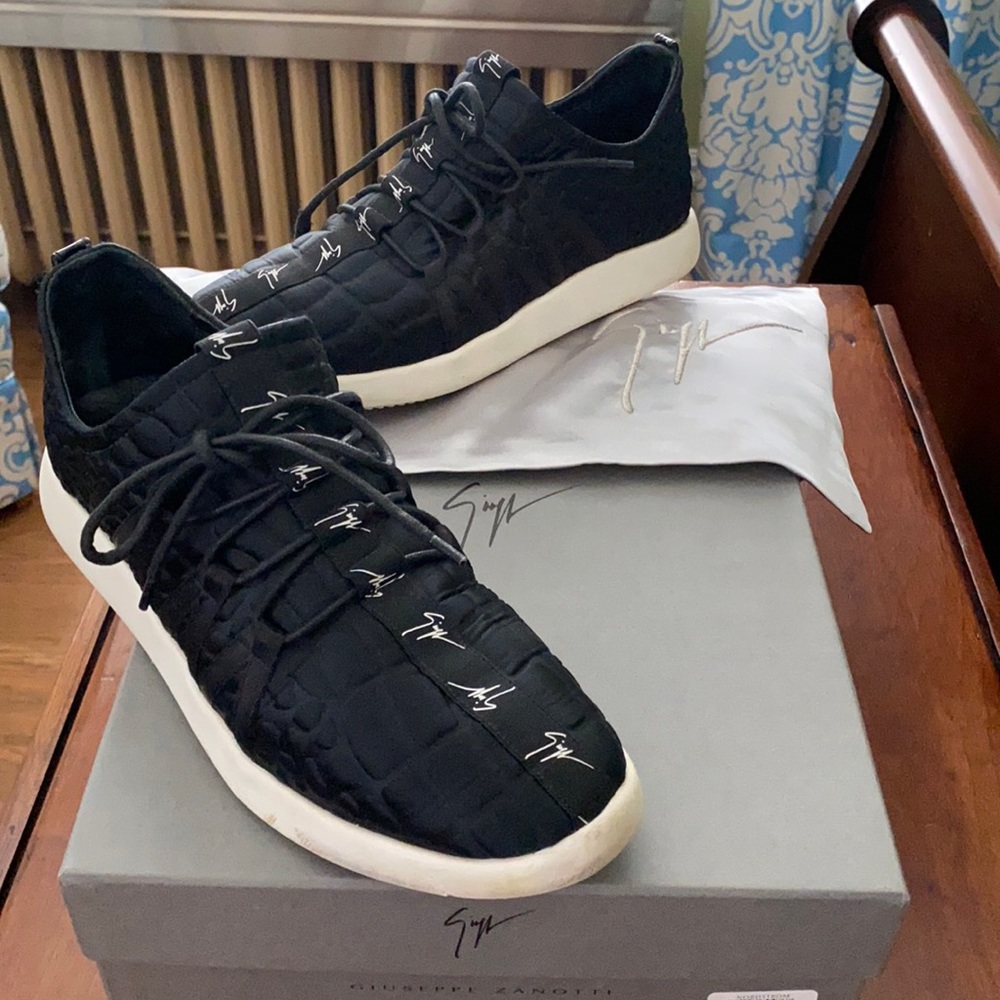 Zanotti sneakers black